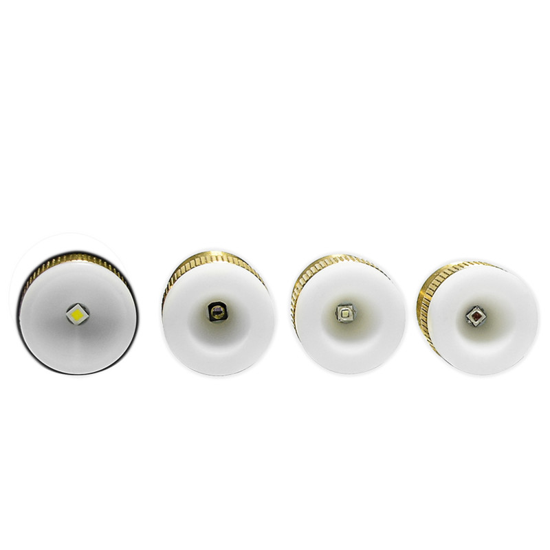 Set of 4 replacement LED modules PNI FHT4LED for flashlights PNI Adventure 09,10,11,12, 4 colors: red, green, IR850, IR9