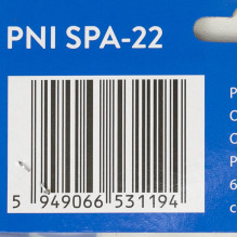 PNI SPA-22 antenna support for driver's door vertical pillar, recommended for IVECO STRALIS, EUROCARGO, CUBE