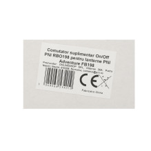 Additional PNI RBO198 On / Off switch for PNI Adventure FB198 flashlights