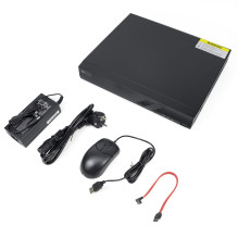 NVR PNI House 3104H1 with IP 4CH POE 8MP, 4K output