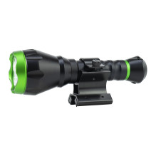 PNI Adventure F750 Green Light aluminum flashlight package and PNI FLM33 magnetic mounting bracket