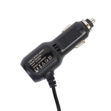 PNI car charger with USB-C plug 12V / 24V - 5V, for car DVR, cable length 3.5m