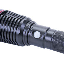 PNI Adventure F420 aluminum flashlight package with LED 10W, 1000lm, up to 420m, with 2 batteries included, 8000 mAh typ PNI Adventure F420 aluminum flashlight package with LED 10W, 1000lm, up to 420m, with 2 batteries included, 8000 mAh typ