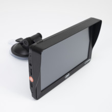 PNI L710 PRO GPS navigation system with sun visor, 7 inch, 800 MHz, 256MB DDR, 16GB internal memory, FM transmitter, wit PNI L710 PRO GPS navigation system with sun visor, 7 inch, 800 MHz, 256MB DDR, 16GB internal memory, FM transmitter, wit