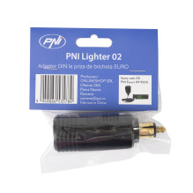 DIN adapter to EURO cigarette lighter socket PNI Lighter 02, 12V / 24V, max. 16
