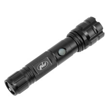 PNI Adventure F10 aluminum flashlight package with LED 6W, 500lm up to 200m focus, with battery and PNI CHG300 power sup