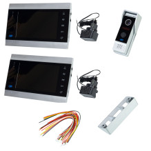 Smart video intercom with 2 monitors PNI SafeHome PT720MW WiFi HD, P2P