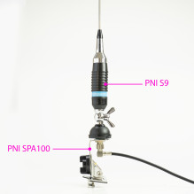 Bax 50 pieces CB antennas PNI S9 with butterfly spike length 120 cm with 4m RG58 cable