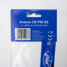 Bax 50 pieces CB antennas PNI S9 with butterfly spike length 120 cm with 4m RG58 cable