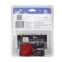 Car cigarette lighter splitter PNI Lighter 20 12V / 24V 2 outputs, 2 x USB, LED indicator Car cigarette lighter splitter PNI Lighter 20 12V / 24V 2 outputs, 2 x USB, LED indicator