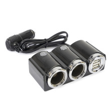 Car cigarette lighter splitter PNI Lighter 20 12V / 24V 2 outputs, 2 x USB, LED indicator Car cigarette lighter splitter PNI Lighter 20 12V / 24V 2 outputs, 2 x USB, LED indicator