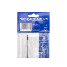 Bax 30 pieces CB antennas PNI LED 1000 foldable, 80 cm long, with cable and butterfly fixed mount, 26-30 MHz, 300 Watt, 