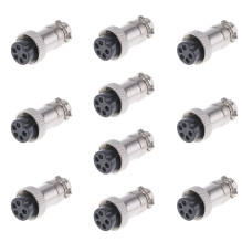 Set of 10bc replacement PNI plug for 5-pin microphone