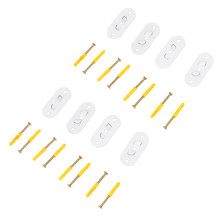 Curtain rail, drapery PNI PT9234S length 4m, compatible with smart motor PNI SafeHome PT923