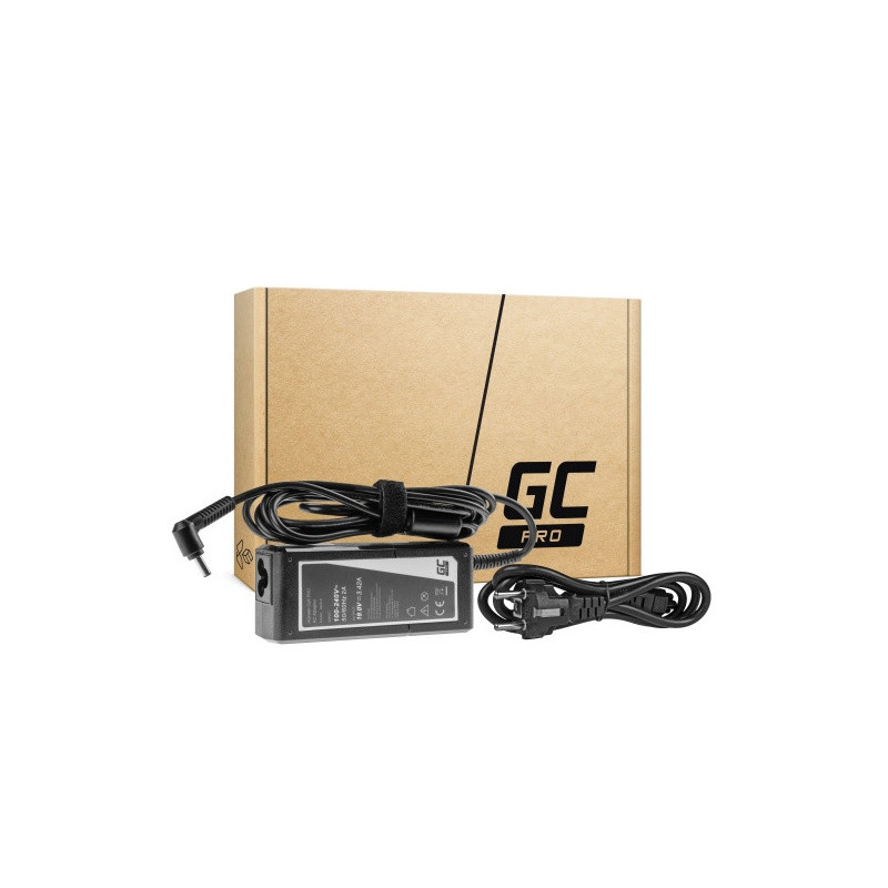 PRO įkroviklis / kintamosios srovės adapteris 19V 2.1A 40W, skirtas Asus Eee PC 1001PX 1001PXD 1005HA 1201HA 1201N