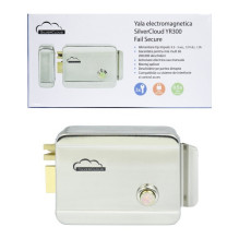 Electromagnetic lock SilverCloud YL300 with hub, / Right side opening, 12V, Fail Secure NO