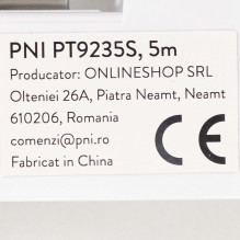 Curtain rail, drapery PNI PT9235S length 5m, compatible with smart motor PNI SafeHome PT923