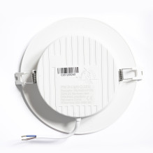 LED spotlight PNI D-Light CL2512 12W, recessed, round 17 cm, 4200K, 230V power supply, 1320 lm, neutral white LED spotlight PNI D-Light CL2512 12W, recessed, round 17 cm, 4200K, 230V power supply, 1320 lm, neutral white