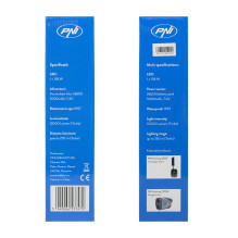 PNI Adventure F810 flashlight with LED 138 W, 3 lighting levels plus Turbo, 12000 lumens, zoom, up to 250 m, 5000 mAh ba