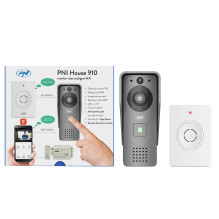 Smart video intercom PNI House 910 WiFi HD, P2P, yala output, dedicated Tuya Smart application, integration in scenarios
