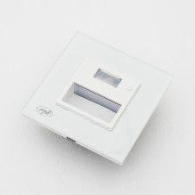 PNI WL100 LED lamp for staircase lighting, recessed mounting, with motion sensor, light sensor, adjustable light color, 