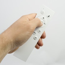 PNI D-Light CL2436D 36W LED ceiling light, dimmable, with remote control, round 41 cm, 3000K-6500K, 230V power supply, 3