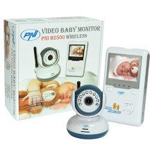 Package Video Baby Monitor PNI B2500 screen 2.4 inch wireless + Gift Sticky Pad Blue