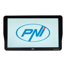 PNI L910 PRO GPS navigation system with sun visor, 9 inch, 800 MHz, 512MB DDR, 16GB internal memory, FM transmitter, bla