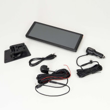 Car monitor PNI L1026 10.26 inch, wireless Carplay, navigation, music, handsfree, bluetooth, FM transmitter