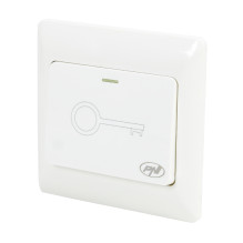 Recessed access switch PNI PB101, NO / COM output contact, max. 36V 3A Recessed access switch PNI PB101, NO / COM output contact, max. 36V 3A