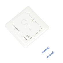 Recessed access switch PNI PB101, NO / COM output contact, max. 36V 3A