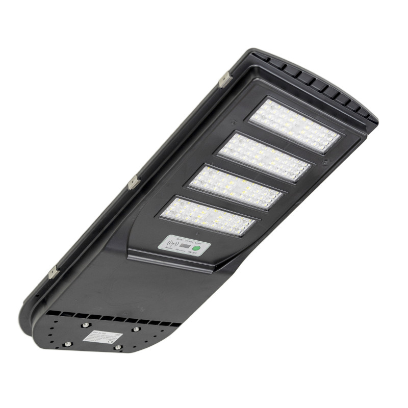 PNI SL130 300W street lighting lamp, with built-in 20W solar panel, 6500K, 2900lm, 4 x built-in 20Ah battery, microwave 