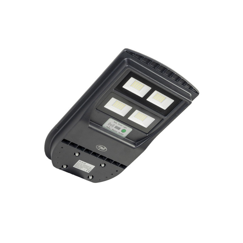 PNI SL210 100W street lighting lamp, with built-in 10W solar panel, 6500K, 1000lm, 2 x built-in 10Ah battery, microwave 