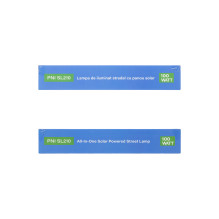 PNI SL210 100W street lighting lamp, with built-in 10W solar panel, 6500K, 1000lm, 2 x built-in 10Ah battery, microwave PNI SL210 100W street lighting lamp, with built-in 10W solar panel, 6500K, 1000lm, 2 x built-in 10Ah battery, microwave