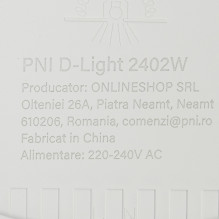 LED ceiling light PNI D-Light 2402W 24W, built-in, round, 6500K, 230V power supply, 2640 lm, white