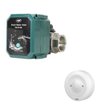 Anti-flood kit PNI SV180 smart water valve Wi-Fi connectivity + PNI Safe House HS527 smart flood detector Anti-flood kit PNI SV180 smart water valve Wi-Fi connectivity + PNI Safe House HS527 smart flood detector