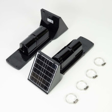 PNI BP100S IR perimeter barrier up to 100m, 2 beams, solar powered, 4000 mAh, wireless connection, black PNI BP100S IR perimeter barrier up to 100m, 2 beams, solar powered, 4000 mAh, wireless connection, black