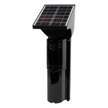 PNI BP200S IR perimeter barrier up to 200m, 3 beams, solar powered, 4000 mAh, wireless connection, black