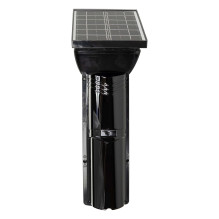 PNI BP200S IR perimeter barrier up to 200m, 3 beams, solar powered, 4000 mAh, wireless connection, black