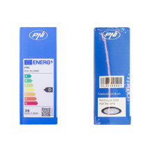 Linear lighting fixture with LED PNI D-Light 3600, 36W, 6500k, sealed IP65, with protection against water, dust and corr