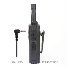 Headphone with microphone PNI HF15 with 1 pin 3.5mm for GSM radio stations