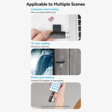 ATMINTIES SKAITYTUVAS USB3.0 / SD / TF CLFB0 VENTION