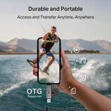 ATMINTIES SKAITYTUVAS USB-C SD IR MICROSD / UA430D TP-LINK