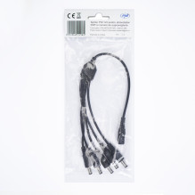 PNI 1x5 splitter for DVR power supply and surveillance cameras