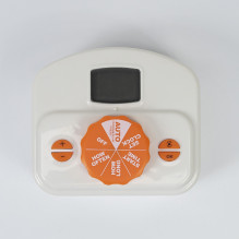 Irrigation programmer PNI BX-6609, LCD display, white