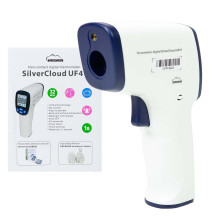 SilverCloud UF41 digital thermometer with infrared, non-contact, body and surface technology, with voice alert