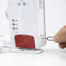 Smart gas sensor kit and solenoid valve PNI Safe House Smart Gas 300 WiFi with sound alert, Tuya Smart mobile applicatio Smart gas sensor kit and solenoid valve PNI Safe House Smart Gas 300 WiFi with sound alert, Tuya Smart mobile applicatio