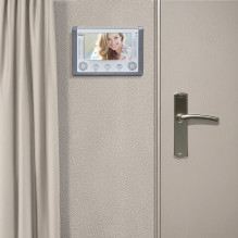 SilverCloud House 715 video intercom, 7 inch LCD screen, outdoor camera, night vision, electromagnetic yala output