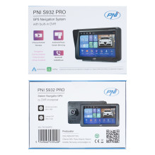GPS navigation system and DVR PNI S932 PRO 7 inch screen, 32 GB memory, 2 GB DDR3 RAM Android 13