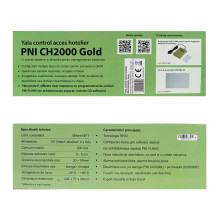 Yala hotel access control PNI CH2000L Gold with card reader on the left side Yala hotel access control PNI CH2000L Gold with card reader on the left side